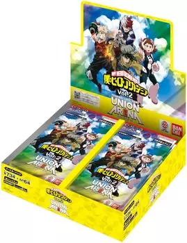 BANDAI UNION ARENA Booster Pack Моя геройская академия 16 упаковок том 2 [EX06BT] (BOX)
