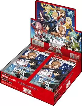 BANDAI UNION ARENA Booster Pack Sword Art Online 16 упаковок [UA15BT] (BOX)