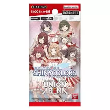 BANDAI UNION ARENA Booster Pack THE IDOLMSTER Shiny Colors (BOX) 20 упаковок [UA04BT]
