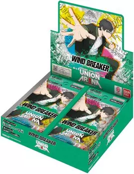BANDAI UNION ARENA Booster Pack WIND BREAKER 16 packs included [UA38BT] (BOX)