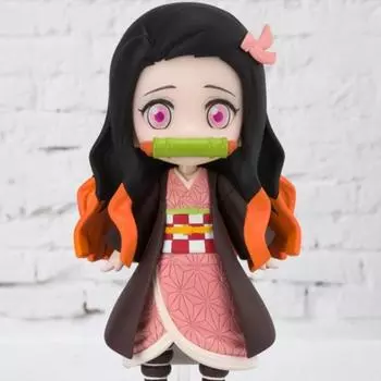 Bandai в запасе Bandai Fig Arts Mini Demonic Blade Kamado Nezuko, Япония, для домашнего использования