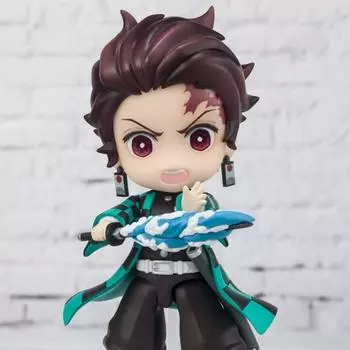 Bandai в запасе Bandai Fig Arts Mini Demonic Blade Камадо Танджиро Дыхание воды для Японии