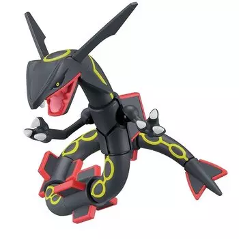 БАНДАЙСКИЕ ДУХИ (Bandai) настроение) Коллекция пластиковых моделей Pokemon Select series black rayquaza Пластиковая модель с цветовой кодировкой