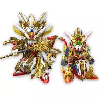 БАНДАЙСКИЕ ДУХИ (Bandai) настроение) SDW HEROES Герой возвращается! Набор «Resurrection of Goku Impulse Gundam» и «Sanzo Strike Freedom Gundam» Пластик с цветовой кодировкой