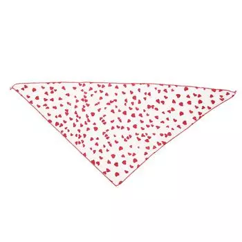 Бандана для собак с милым принтом, хлопковый нагрудник для собак, шарф, платок для маленьких щенков и кошек S