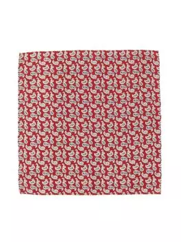 Бандана платок с узором пейсли Chief КРАСНЫЙ ОДИН РАЗМЕР 38470008107 [Beams Plus] Мужская красный
