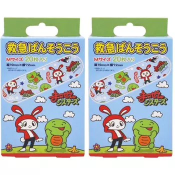 Бандаж для экстренной помощи фигуристу Maizen Sisters размер M 40 шт. (20 шт. x 2 комплекта) Бинт сделан в Японии QQB1-A