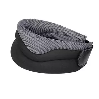 Бандаж для поддержки шеи, мягкий пенопласт, шейный воротник, стабилизатор позвоночника при растяжении связок, боль One Size серый