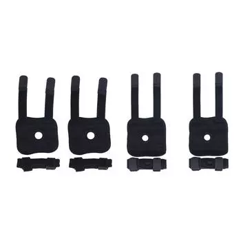 Бандаж для скакательного сустава Dog Leg Hock Brace Enhanced Recovery с мягкой застежкой-липучкой Dog Leg Joint Knee Support Brace for L: 12 X 23.5cm / 4.7 X 9.3in