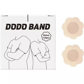 Бандаж для сосков Dodo Band Flower Type Extra Large 60 мм, 120 шт.