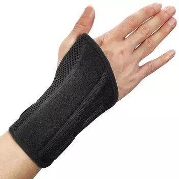 Бандаж для запястья Alzati от Physical Fixed Supporter для мужчин и женщин с потоотделением Quick 1, правильный размер [под наблюдением терапевта], пластина, впитывающая, сушка,