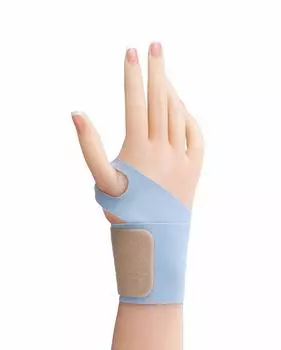 Бандаж для запястья ChuChu Mam, бесшовный, для матерей в послеродовом периоде, которые испытывают напряжение в запястьях при ношении 1 предмета [Поддержите их] (х 1)