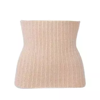 Бандаж для живота Kobe Raw Silk Far Red Mixed Rib, бежевый, 1037 мл