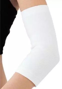 Бандаж средней компрессии для локтей, белый, размер M, D&M #721WH-M белый