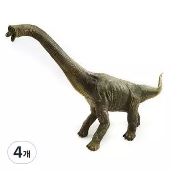 Мягкие фигурки животных Bandi Brachiosaurus, 4 шт., популярные игрушки в Корее