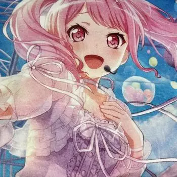 Bang Dream Маруяма Ая, гобелен с большим полотенцем, постер, продажа Paspalle