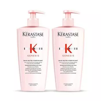 Bang Genesis Rich Шампунь Большая емкость: 500 мл Duo Set [Шампунь для сухой кожи головы и тонких волос]