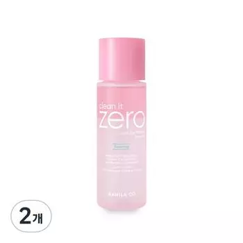 Банила Ко. Успокаивающее средство для снятия макияжа с губ и глаз Clean It Zero, 2 упаковки, 99 мл