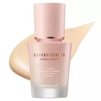 Banila Co Covericious Power Fit Foundation 30ml, 21 Vanilla, 1 pack