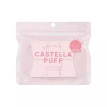 BANILA CO dense/moist castella puffs (6 packs, 2 types) NEW Moist Castella Puff (Glowing Skin)