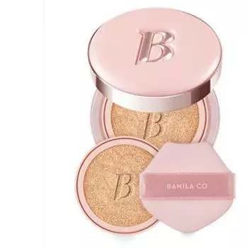 Banila Co Essence Skin Pink Cushion 12g + 12g Refill 4 Colors 19. Porcelain