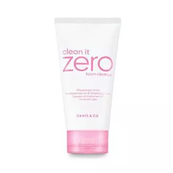 BANILA CO NEW Clean It Zero Foam Cleanser 150 мл, кремовая очищающая пенка для всех типов кожи с натуральными травами