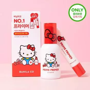 Banila Co Prime Праймер Классик (+Классический 10мл) (Отдельный товар/Акция),Корейская косметика, КПОП [Plan] Hello Kitty Edition