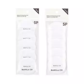 Banila Co Prime Праймер-слойки 5шт (Выберите 1), Популярные корейские косметические товары Finish Powder Puff 5P