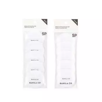 BANILA CO Primer Puff 5 шт. Pact Puff