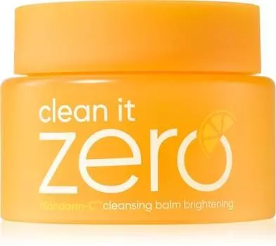 Банила Ко. Clean It Zero Mandarin-c™ осветляющее средство для снятия макияжа и очищающий бальзам для сияющей кожи TU прозрачный