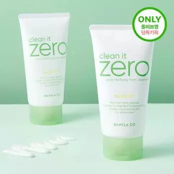 Банила Ко. Clean It Zero Pore Clarifying Foam Cleaner 150 мл план 1+1