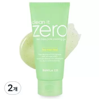Банила Ко. Гель-пилинг для пор Clean It Zero Tea Tree, 120 мл, 2 шт.