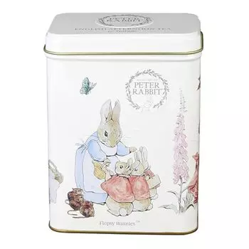 Банка английского послеобеденного чая Beatrix Potter с 40 чайными пакетиками