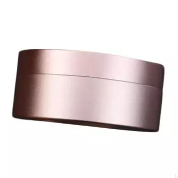 Банка для чая водонепроницаемая с герметичной крышкой для сахара, кофе, порошка, трав S розовое золото S rose gold