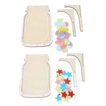 Банка для поощрения для детей из цельного дерева, магнитная, стимулирующая позитивное поведение малышей, награда за приучение к горшку J Star Style