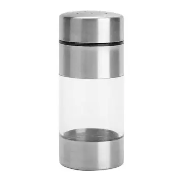 Банка для приправ из нержавеющей стали, соль, перец, специи, горшок для приправ, бутылка, резервуар для домашней кухни