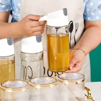 Банка для приправ с ложкой, домашняя кухня, изысканная бутылка для приправ, баночка для хранения, органайзер, домашние кухонные принадлежности