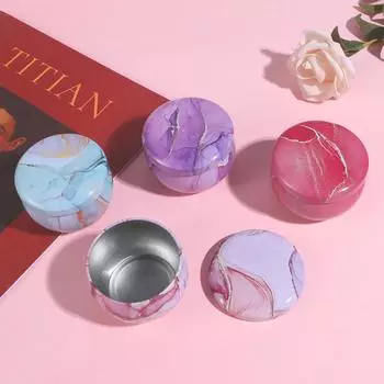 Банка для свечей, закуски в японском стиле, конфеты, банка для ароматерапии, жестяная тарелка, банка для хранения, банки для чая розовый