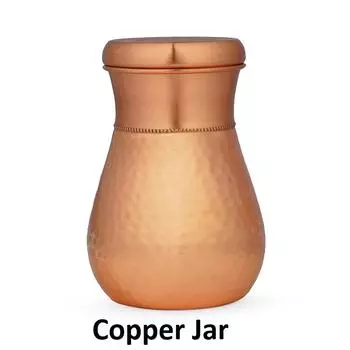 Банка из чистой меди, прикроватная тумбочка, офисные столы, магазин и т. д.. (Калаш Джар) медный