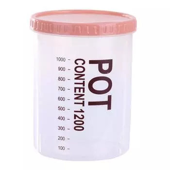 Банки для хранения Пластиковый материал Штабелируемый прозрачный корпус Большая емкость Вращающаяся герметичная крышка