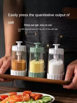 Банки для специй Соль и перец Прозрачная банка для специй Пластиковая приправа для барбекю Приправа для кухни Бутылка для приправ Контейнер