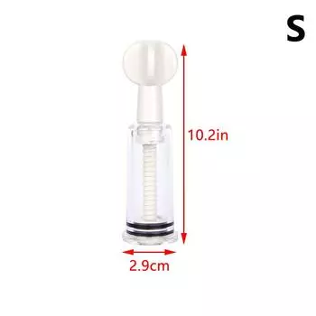 Банки для вакуумных банок, банки для массажа, банки для физиотерапии, ручной вращающийся баночный антицеллюлитный массажер S белый