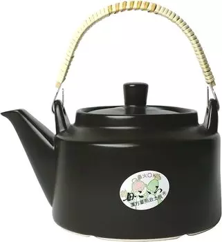 Banko Ware Decoction Earthenware Bottle 1500cc 2491ah 109-01001 Heat-resistant чёрный