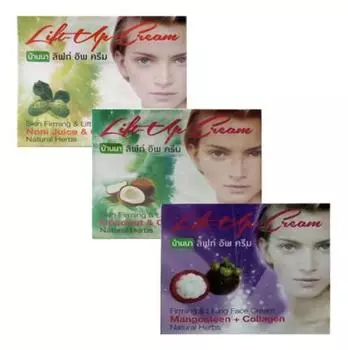 Banna Крем для лица Lift Up с коллагеном и кокосовым маслом 80 г Mangosteen 80 g