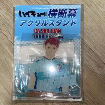Баннер Haikyu Oikawa Toru, акриловая подставка, значок Iwaizumi Can Badge