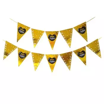 Баннер с днем рождения Знак с днем рождения Украшения с днем рождения Украшения на день рождения для вечеринки по случаю дня рождения