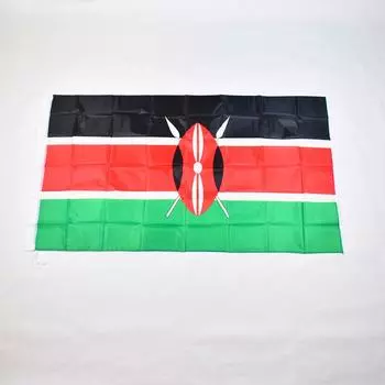 Баннер с флагом Кении 90*150 см