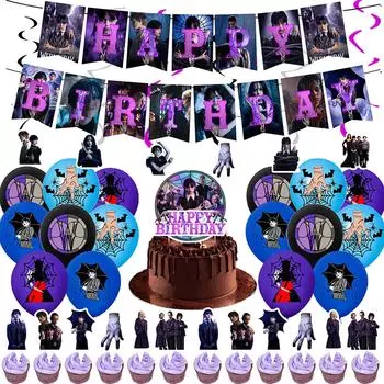 Баннер Украшение для торта Подходит для украшения на день рождения One Size