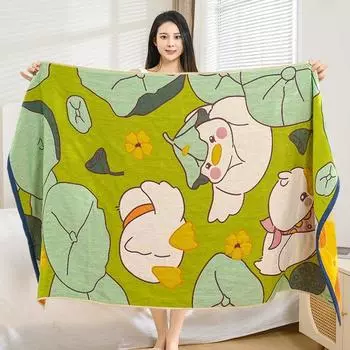 Банное полотенце 70x140 см большого размера для взрослых, увеличенное, из чистого хлопка, марлевое банное полотенце, мягкое, впитывающее, быстросохнущее, без ворса 70x140cm