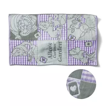 Банное полотенце Disney Mini Imabari, мягкое полотенце с тройной марлей, Алиса в стране чудес [Belle Maison]